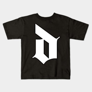 d gothic letter Kids T-Shirt